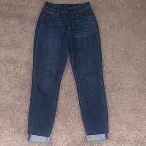 JUDY BLUE High Rise Pull On Skinny Jeans